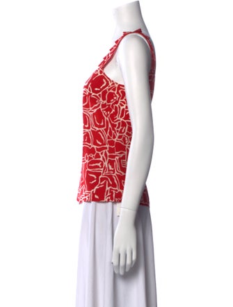 Escada Silk Printed Top