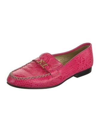 Escada Leather Loafers