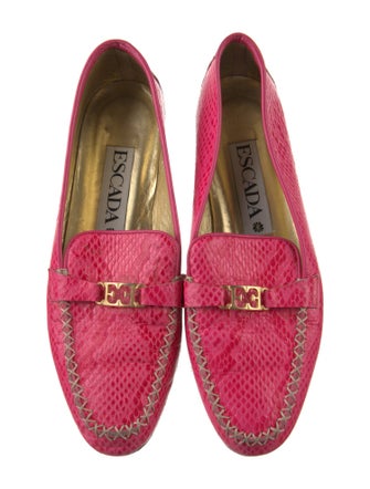 Escada Leather Loafers