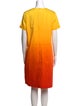 Escada Crew Neck Knee-Length Dress
