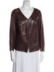 Escada Leather Evening Jacket