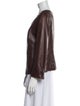 Escada Leather Evening Jacket