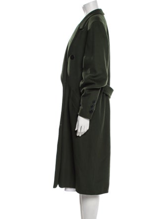 Escada Virgin Wool Trench Coat