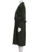Escada Virgin Wool Trench Coat