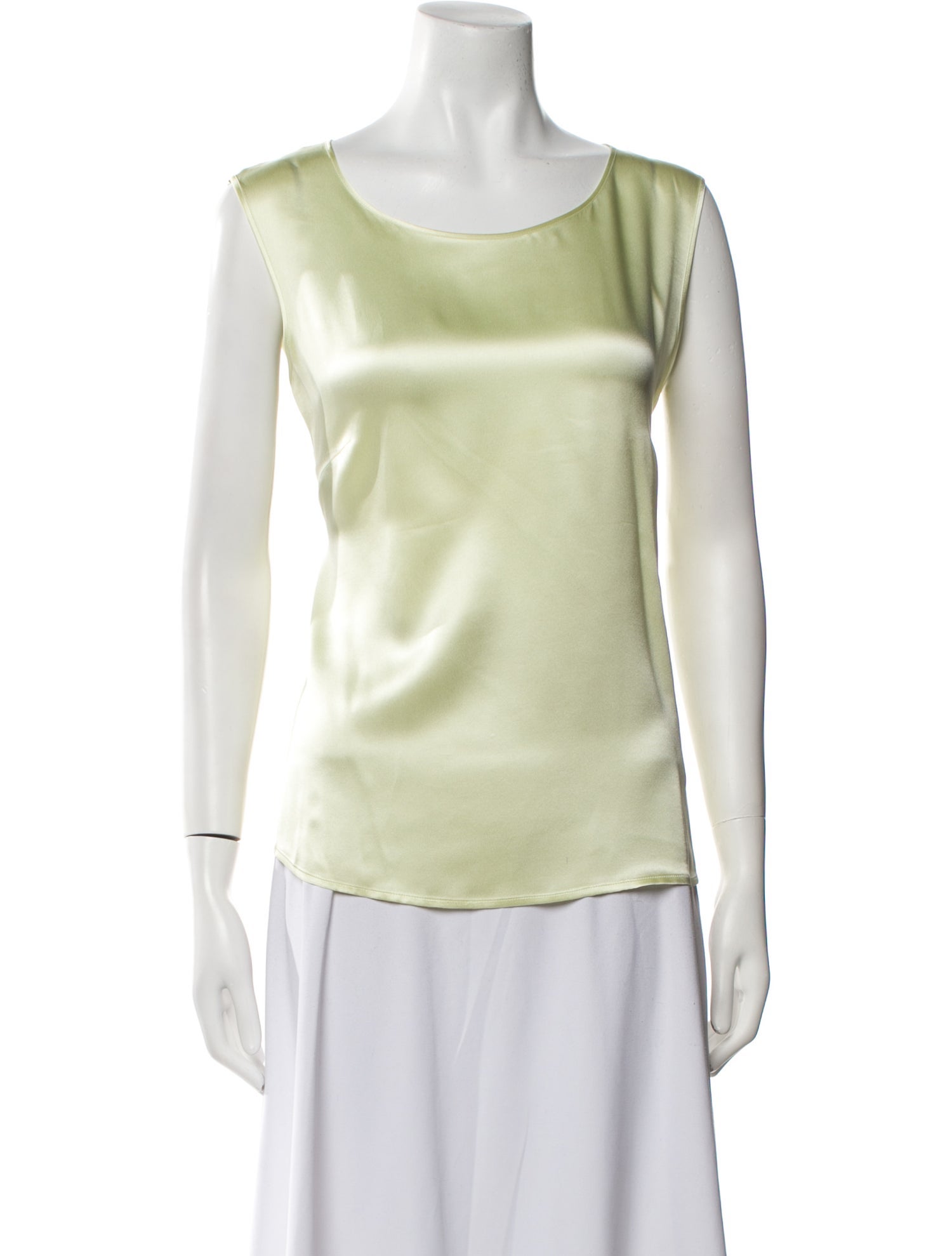 Escada Silk Scoop Neck Top