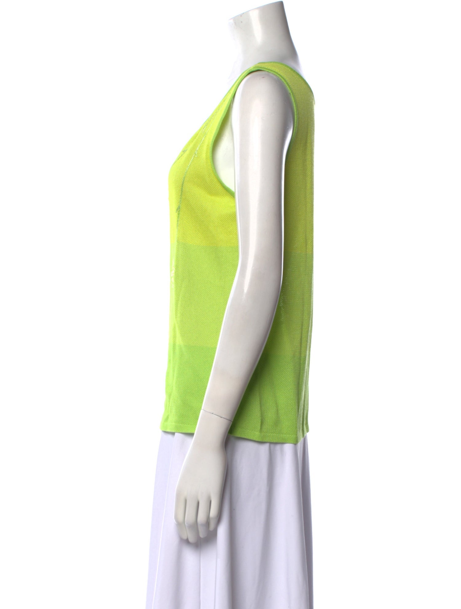 Escada Scoop Neck Sleeveless Top