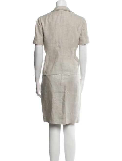 Escada Linen Skirt Set