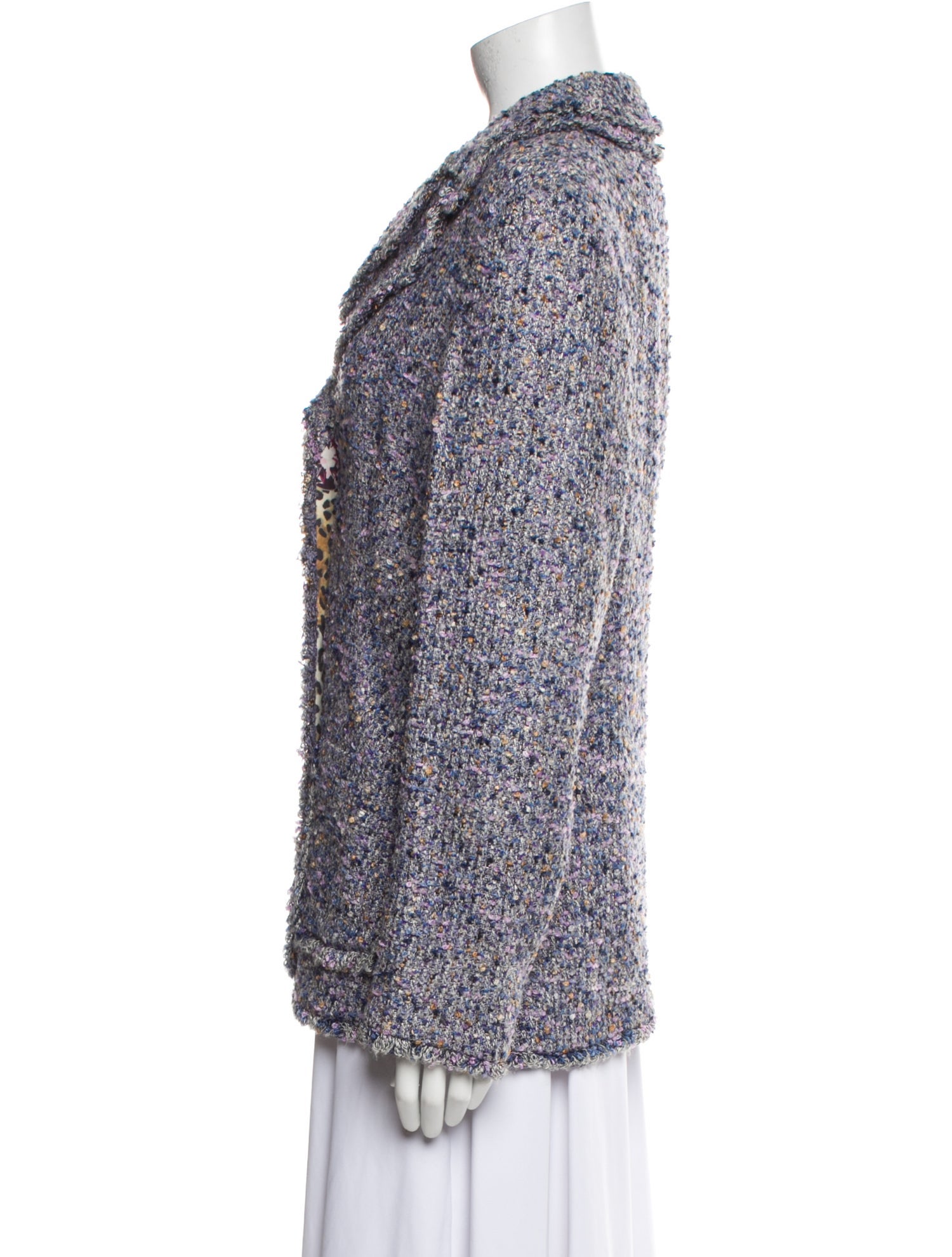 Escada Tweed Pattern Knee-Length Skirt