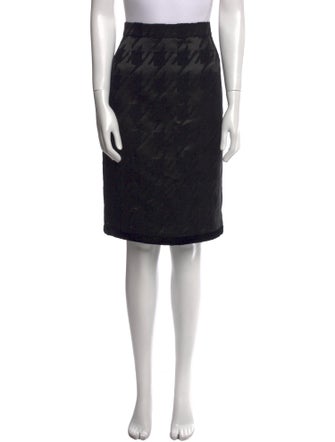 Escada Virgin Wool Knee-Length Skirt