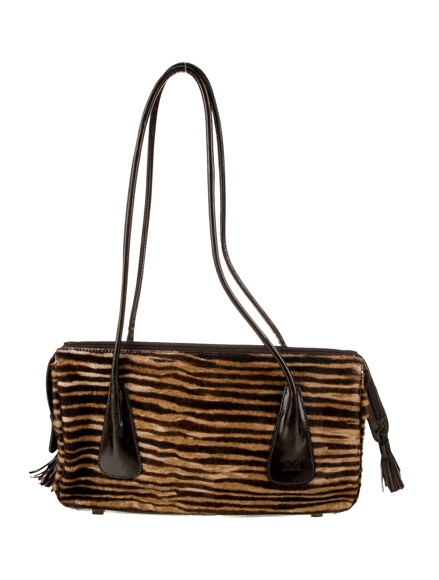 Escada Ponyhair Shoulder Bag