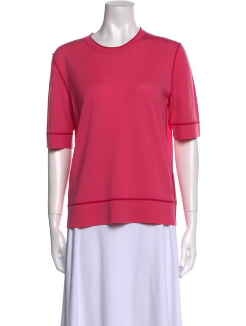 Escada Virgin Wool Crew Neck T-Shirt