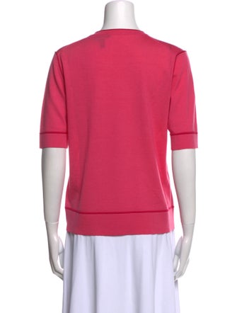 Escada Virgin Wool Crew Neck T-Shirt