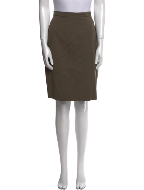 Escada Wool Knee-Length Skirt