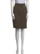 Escada Wool Knee-Length Skirt