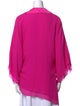 Escada Silk V-Neck Blouse