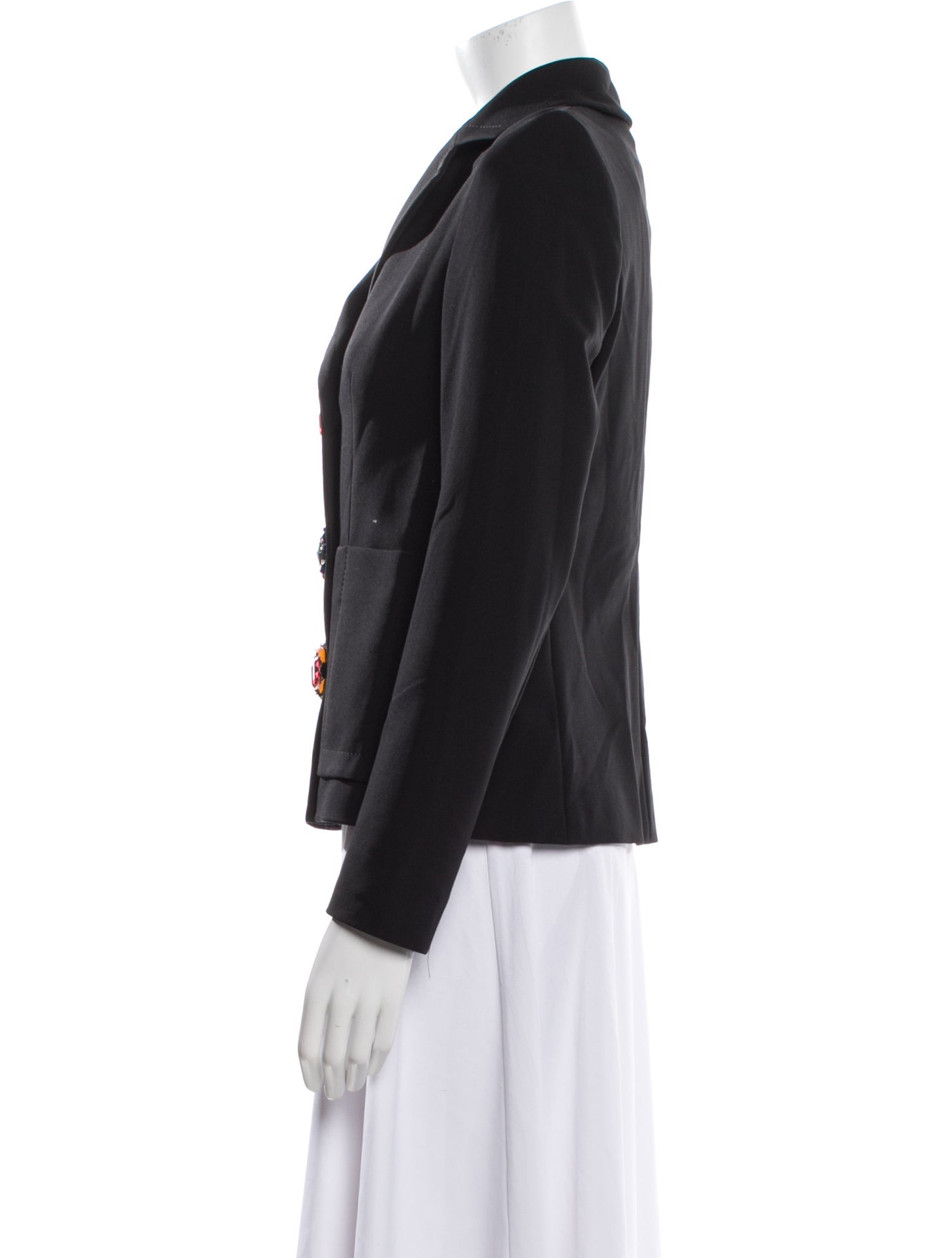 Escada Floral Print Blazer