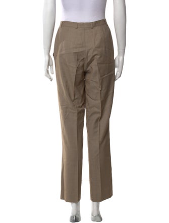 Escada Wool Straight Leg Pants