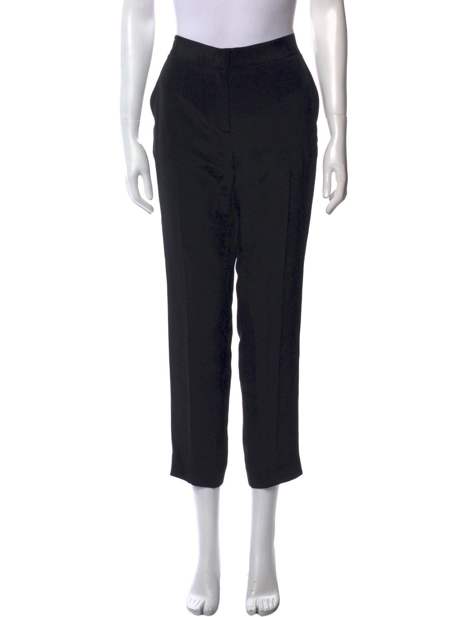 Escada Silk Straight Leg Pants