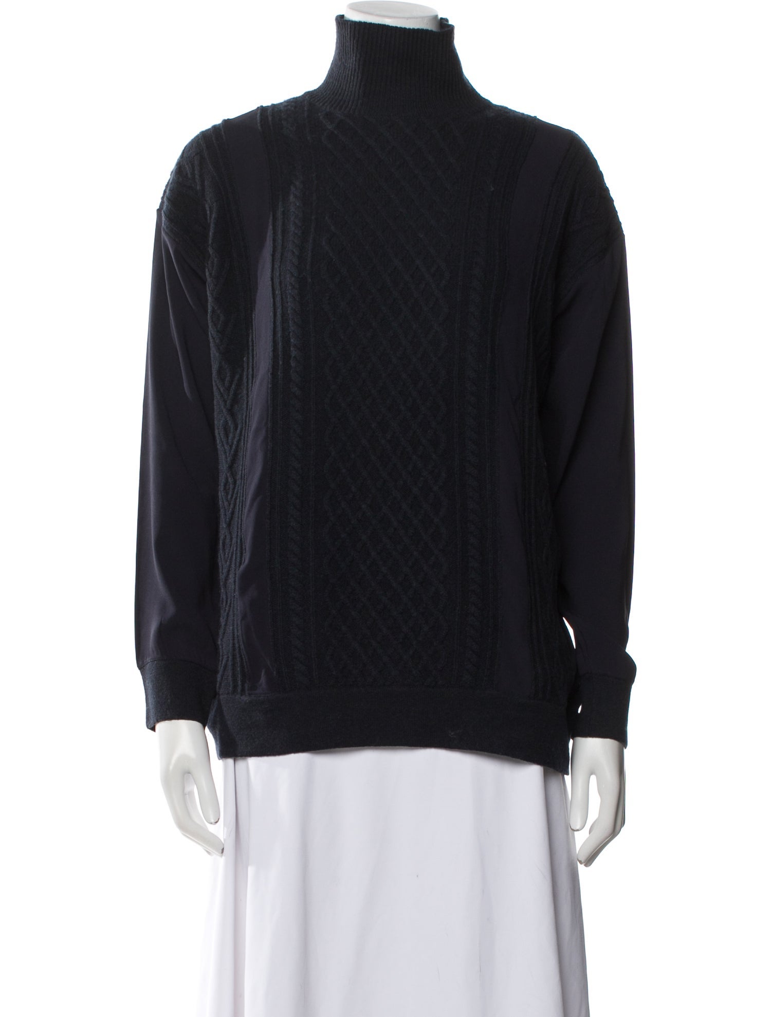 Escada Virgin Wool Turtleneck Sweater