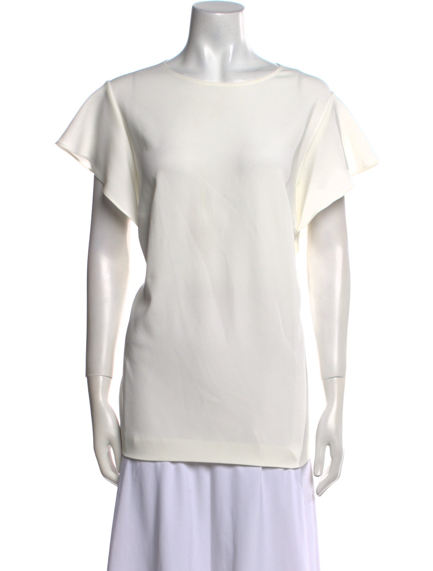 Escada Scoop Neck Short Sleeve Top