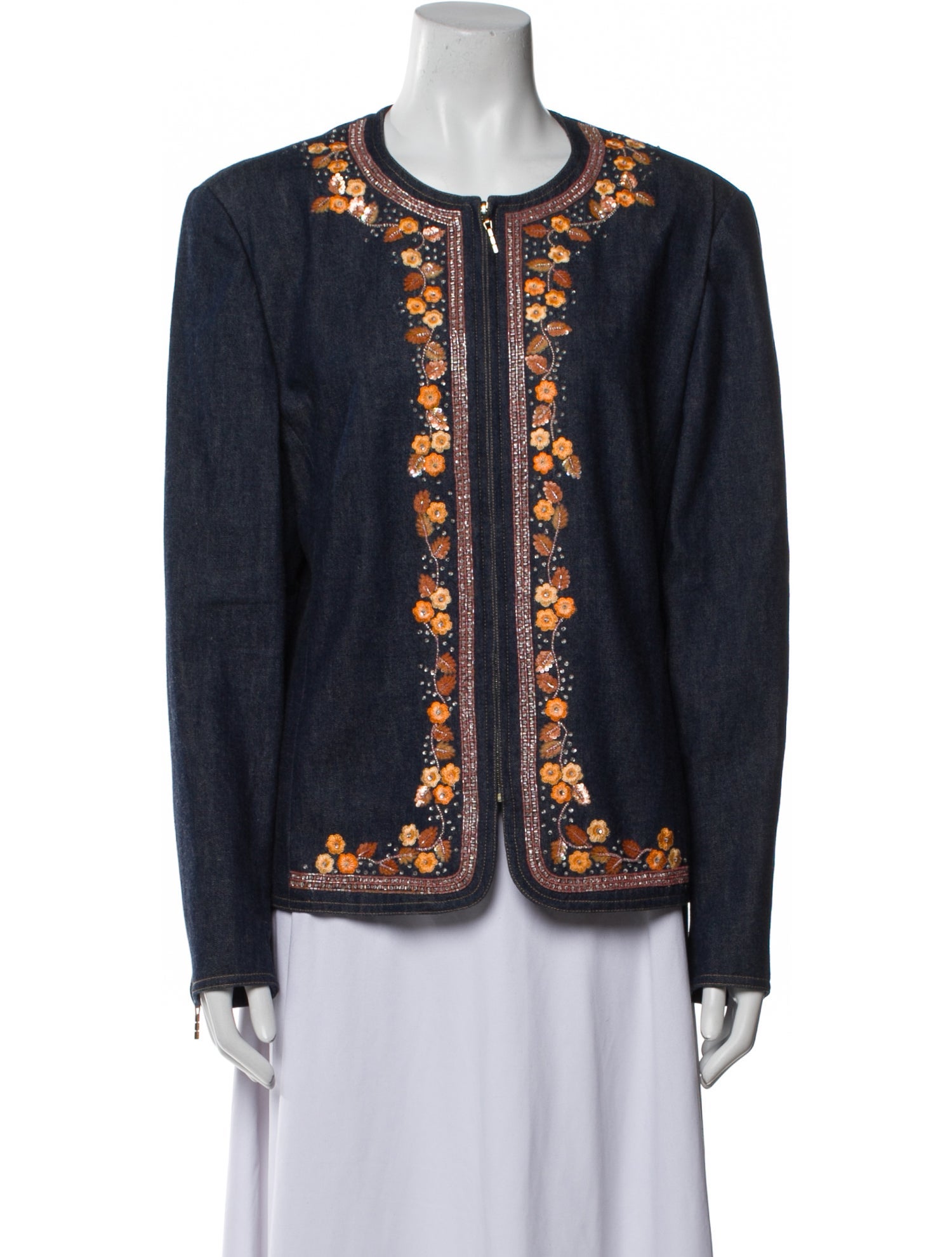 Escada Printed Evening Jacket