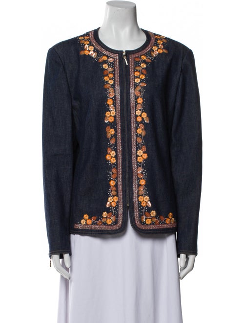 Escada Printed Evening Jacket