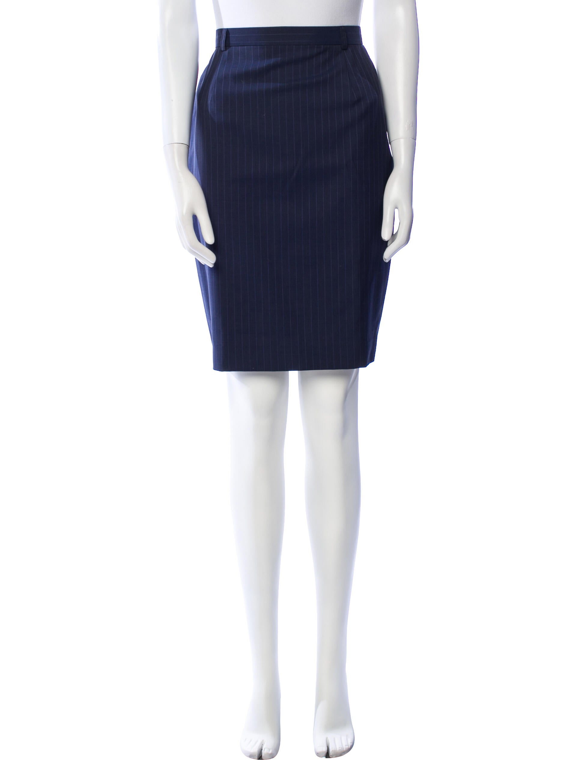 Escada Wool Knee-Length Skirt w/ Tags