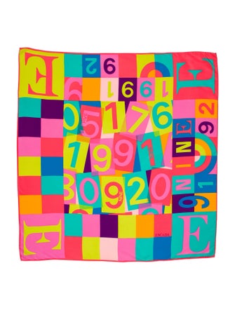 Escada Silk Printed Scarf
