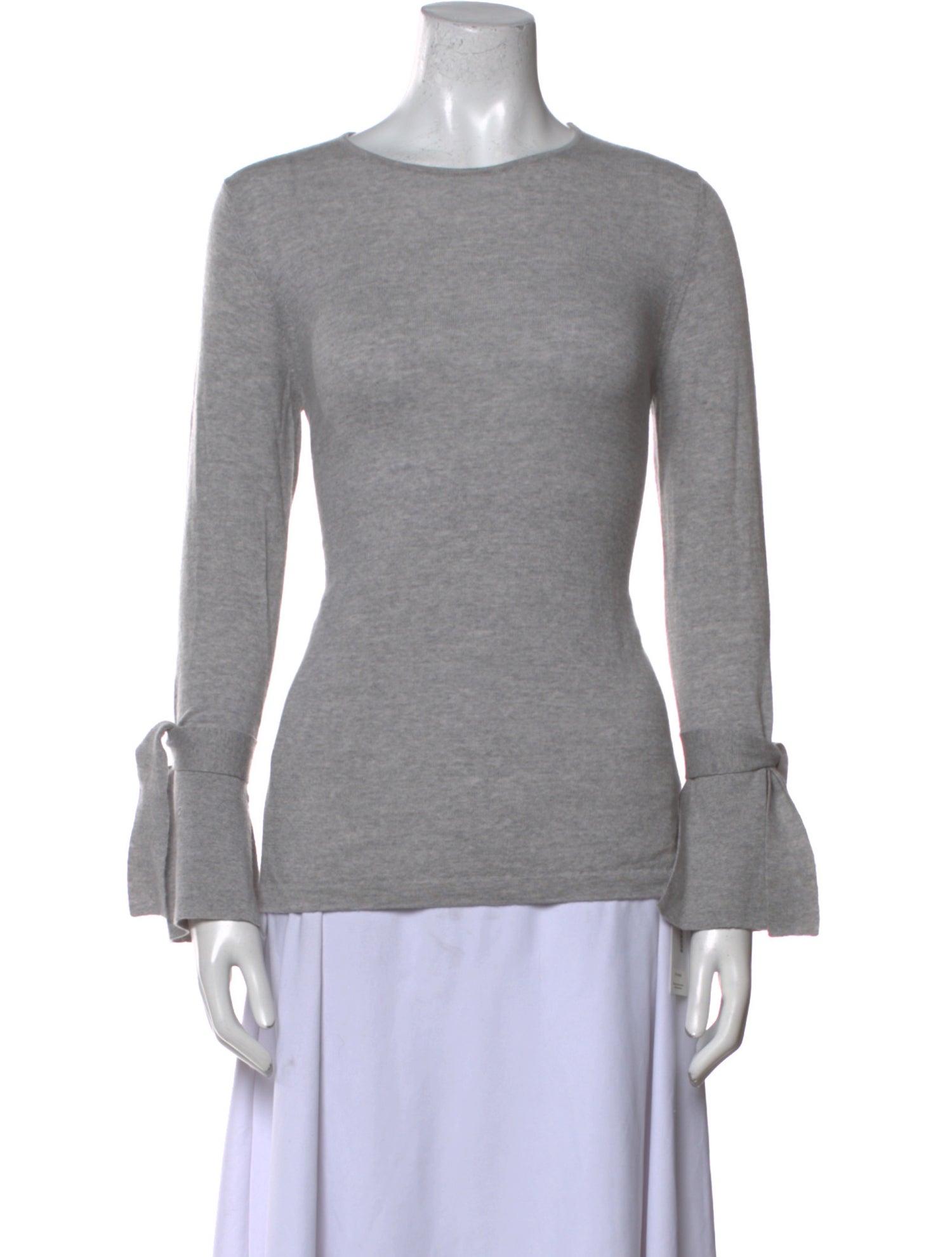 Escada Virgin Wool Scoop Neck Top