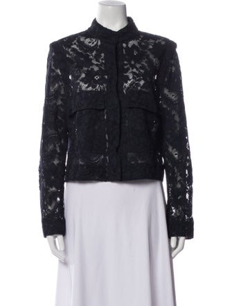 Escada Lace Pattern Evening Jacket