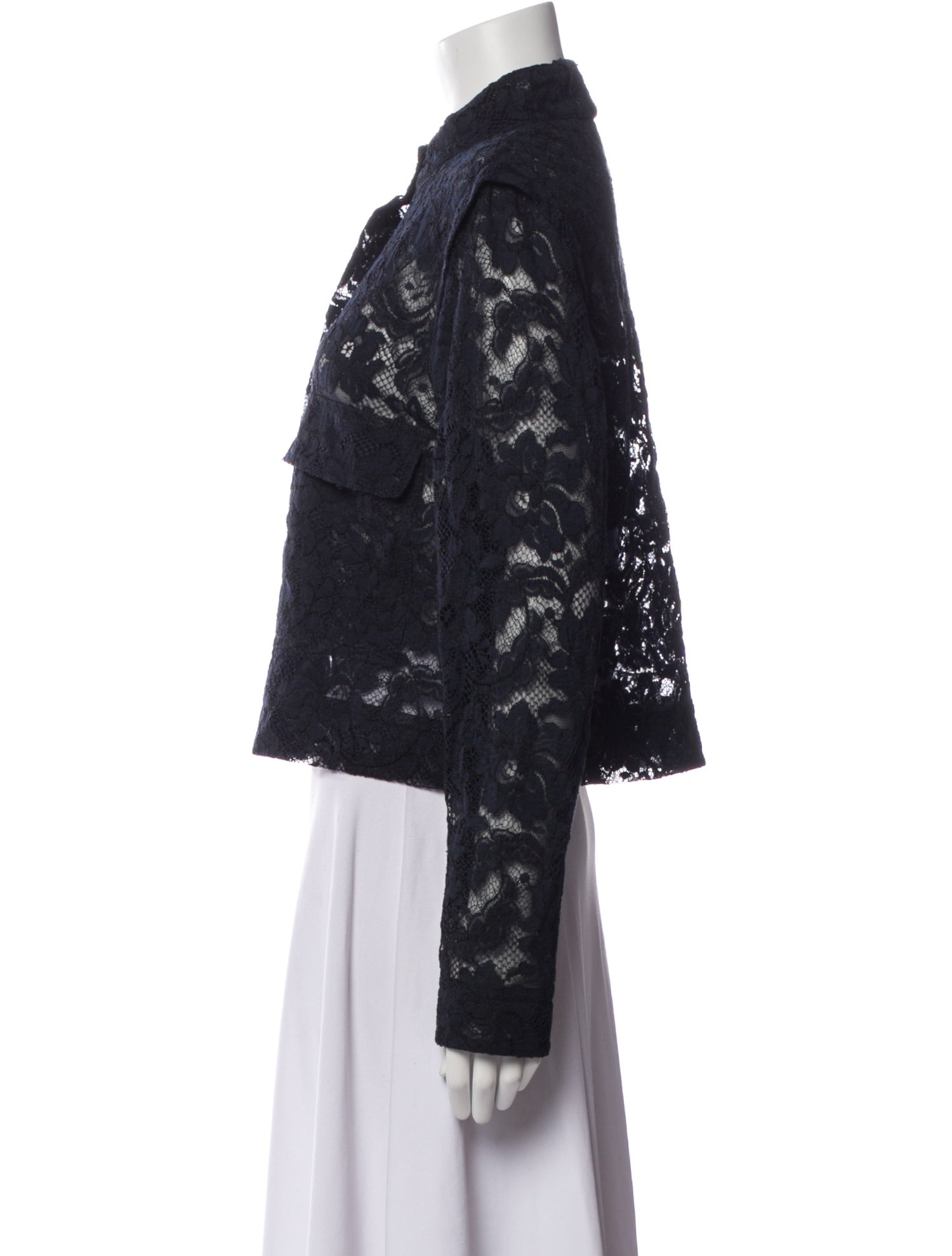 Escada Lace Pattern Evening Jacket