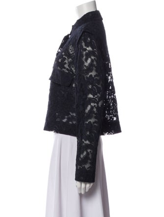 Escada Lace Pattern Evening Jacket