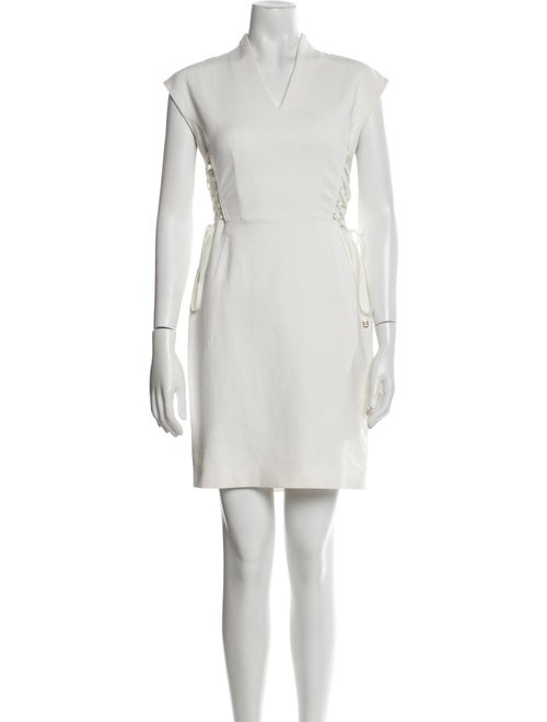 Escada V-Neck Mini Dress