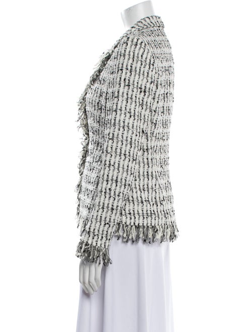 Escada Nylon Tweed Pattern Blazer