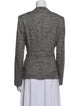 Escada Virgin Wool Tweed Pattern Evening Jacket