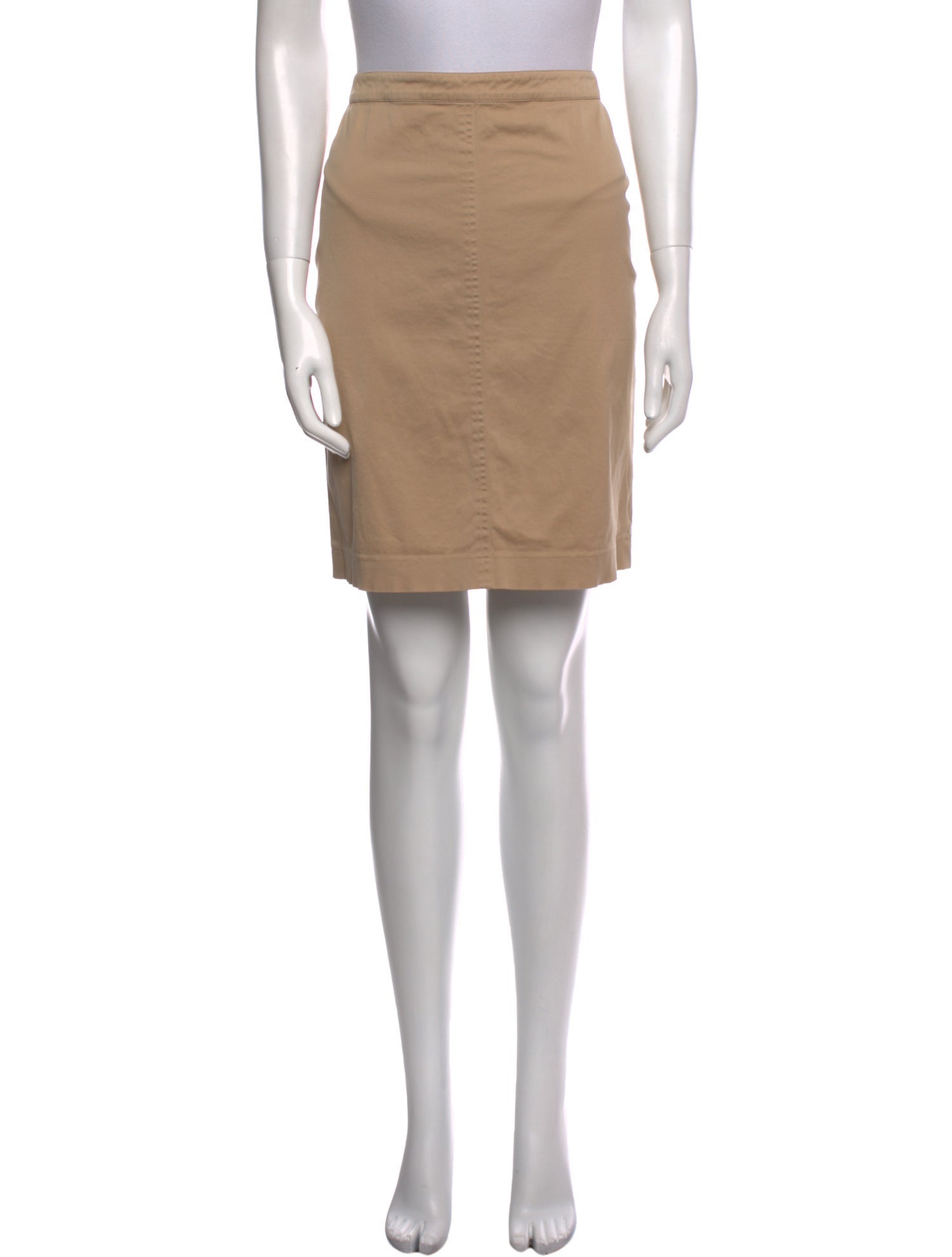 Escada Pleated Accents Mini Skirt