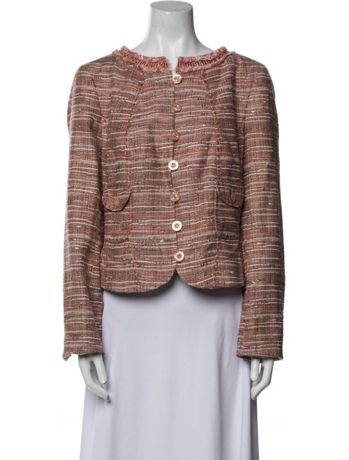 Escada Silk Tweed Pattern Evening Jacket