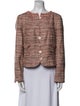 Escada Silk Tweed Pattern Evening Jacket