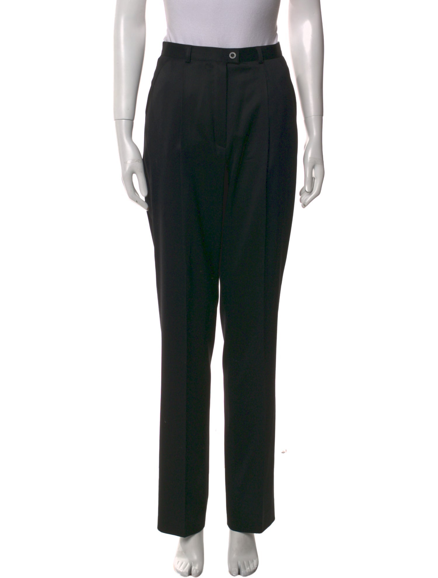 Escada Wool Straight Leg Pants