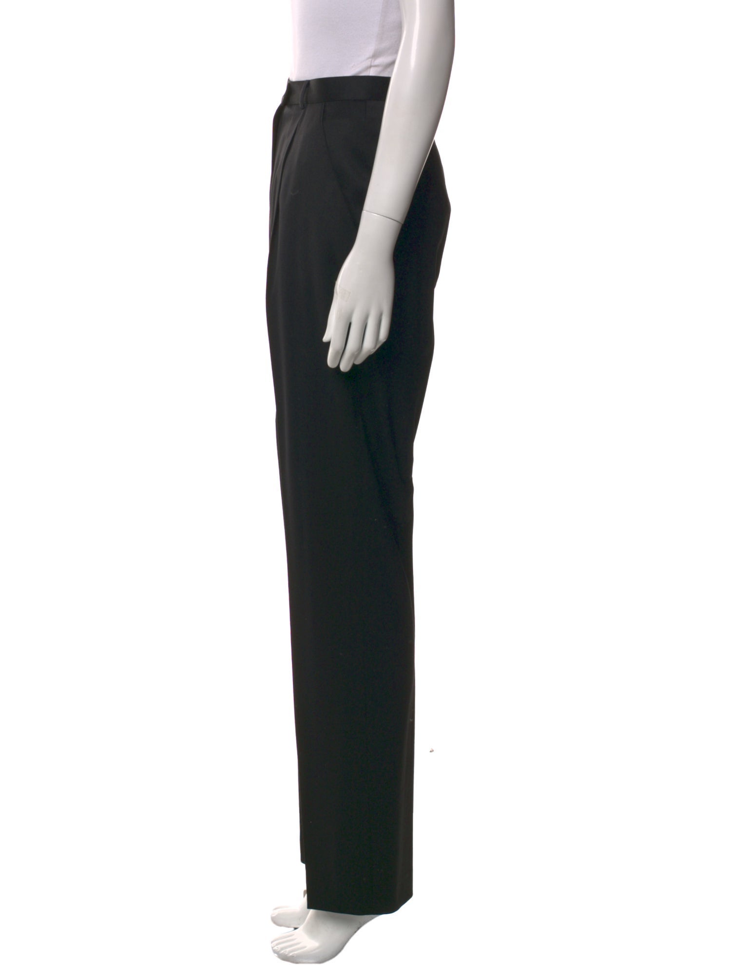 Escada Wool Straight Leg Pants