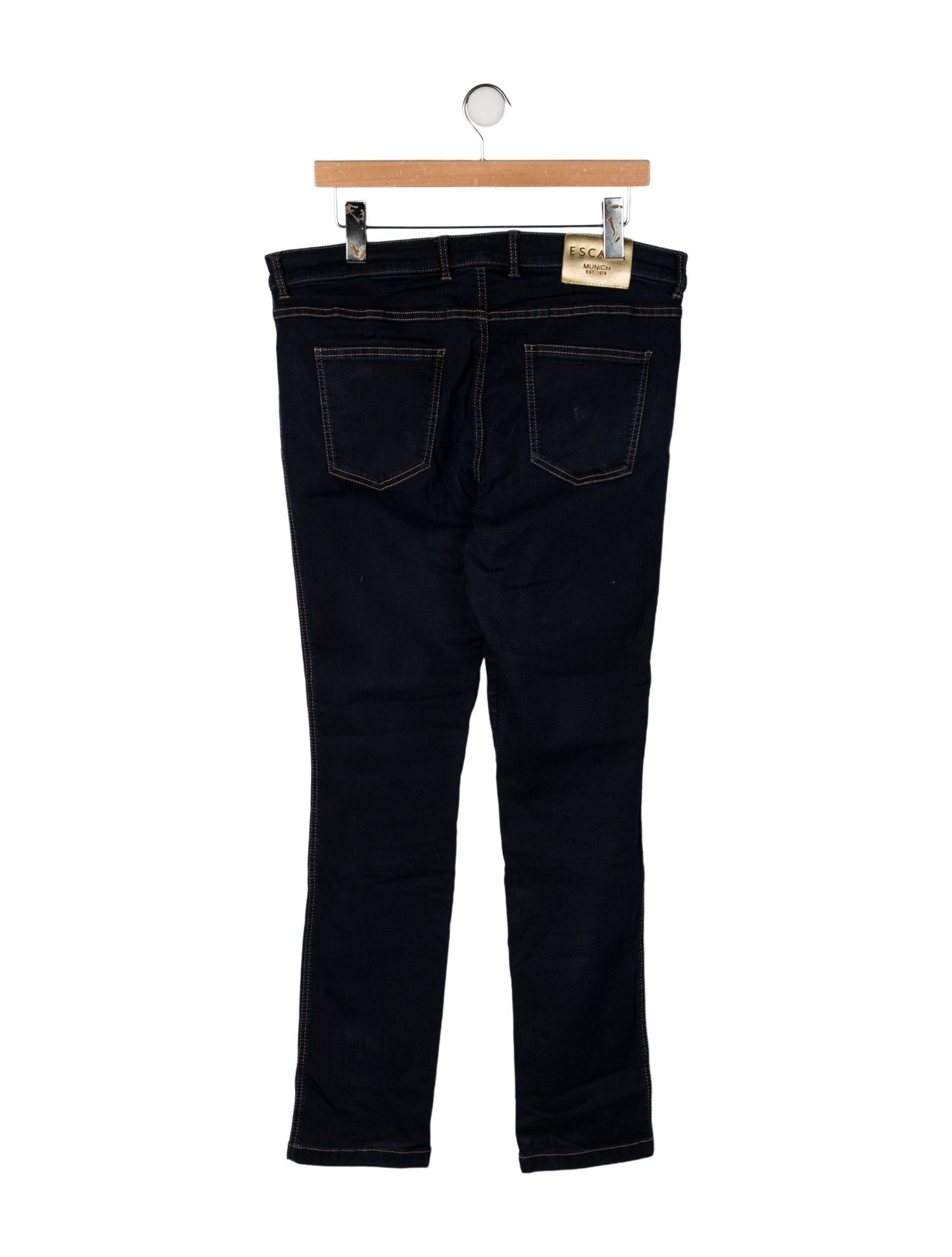 Escada Mid-Rise Straight Leg Jeans