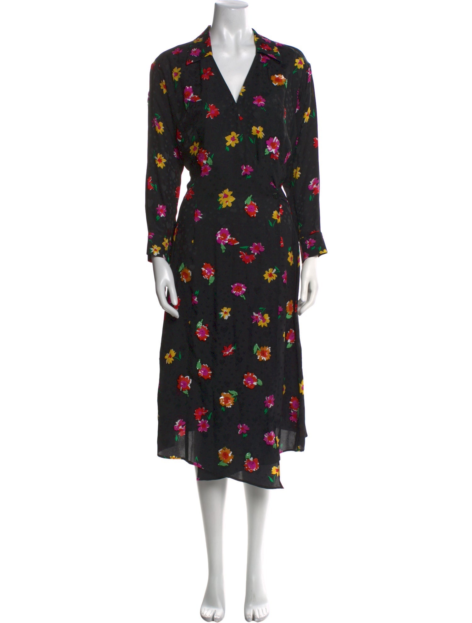 Escada Silk Midi Length Dress