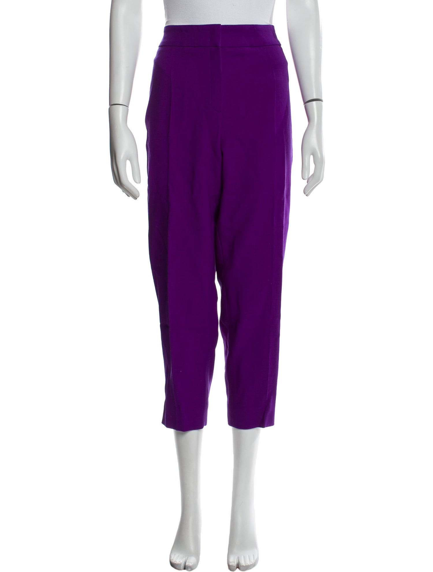 Escada Virgin Wool Straight Leg Pants