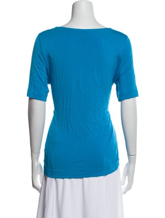 Escada Graphic Print Scoop Neck T-Shirt