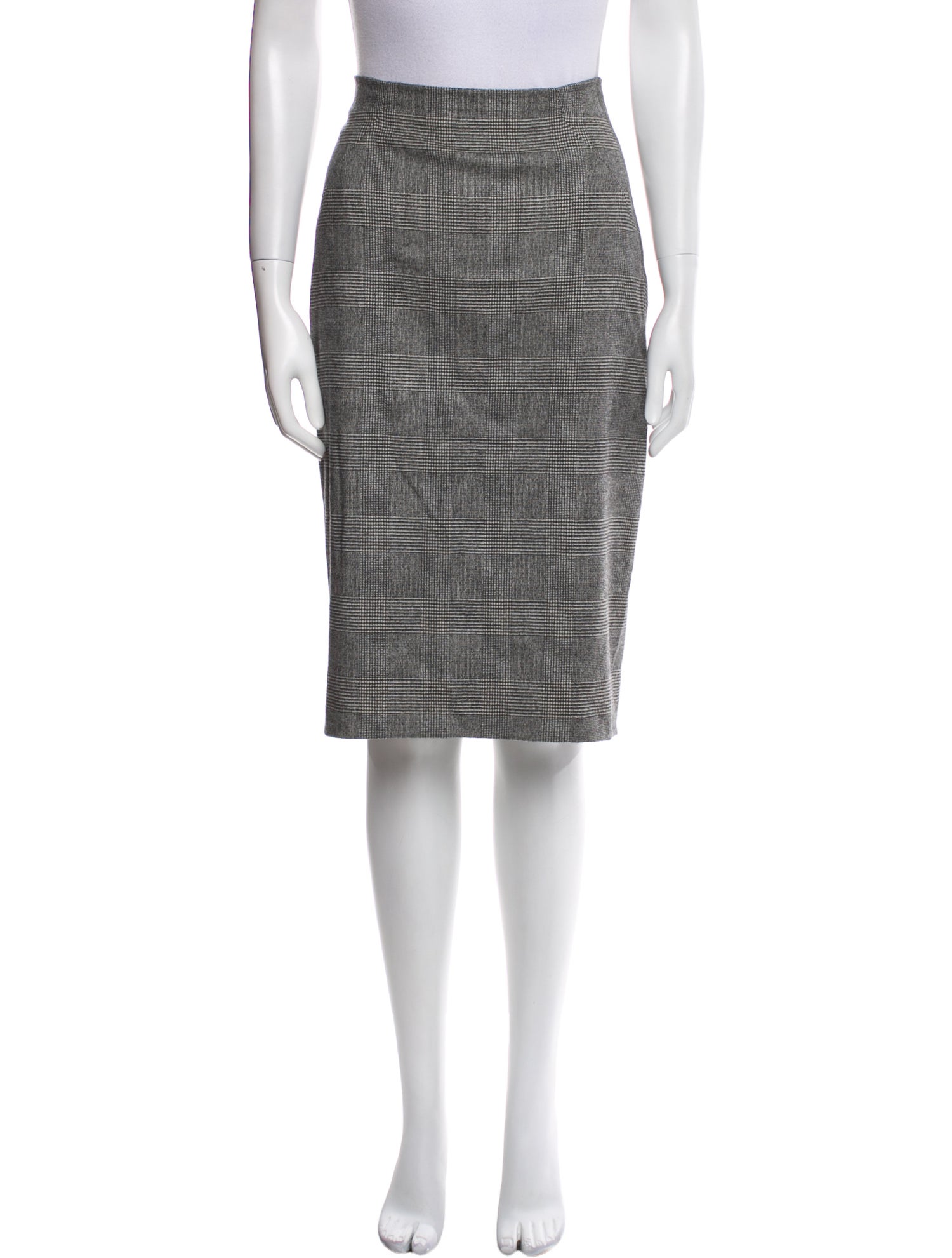 Escada Virgin Wool Knee-Length Skirt