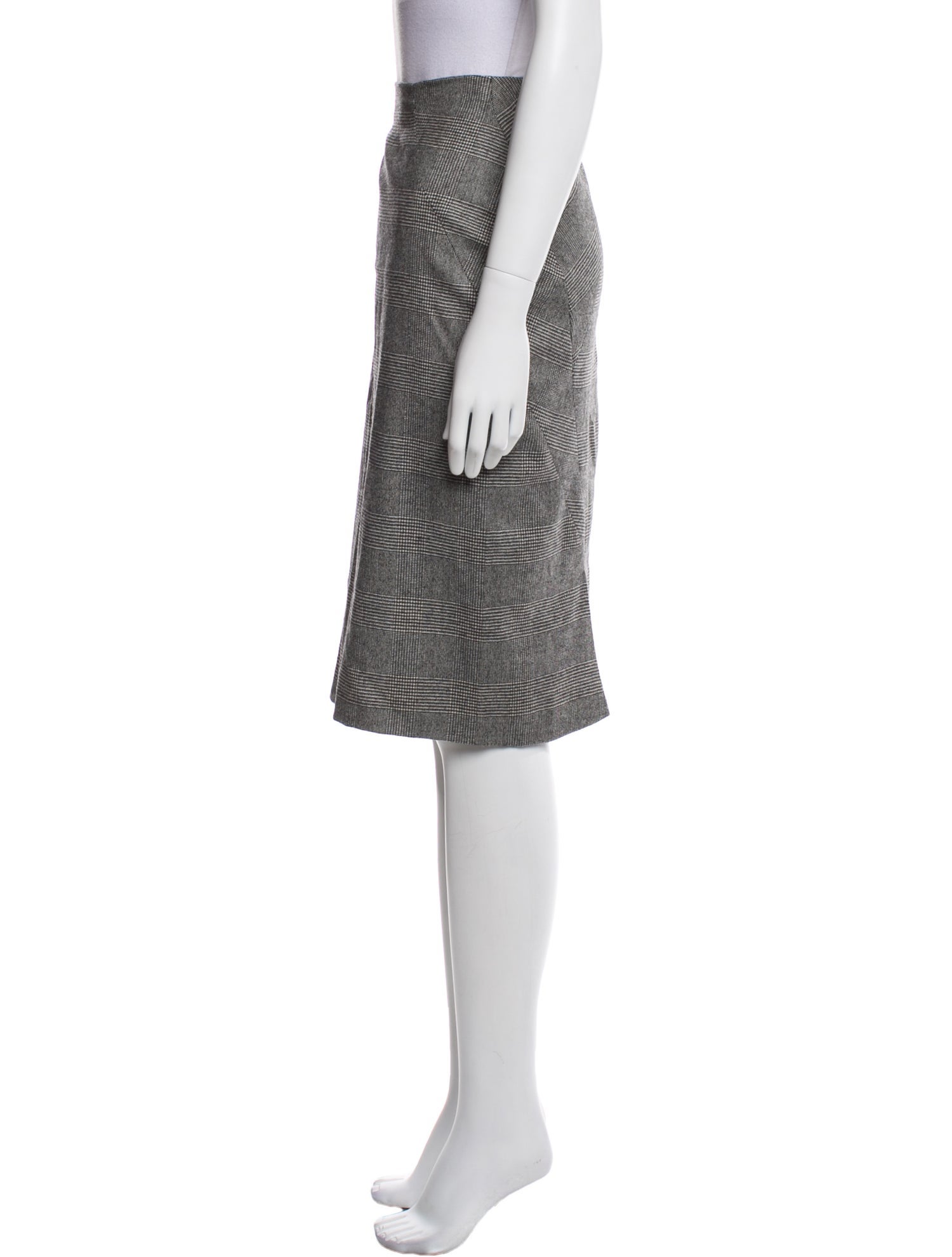 Escada Virgin Wool Knee-Length Skirt