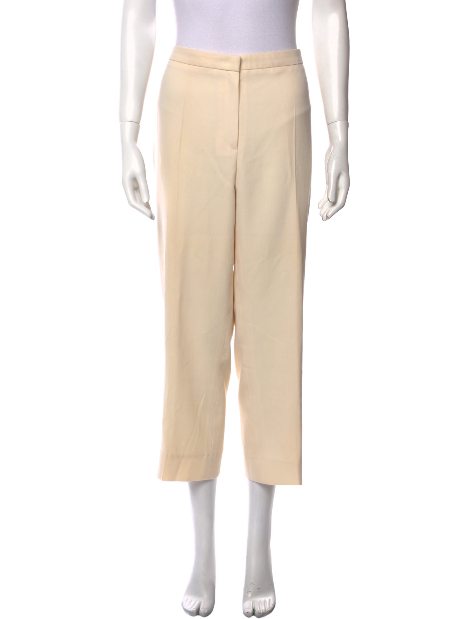 Escada Virgin Wool Straight Leg Pants