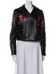 Escada Lamb Leather Biker Jacket