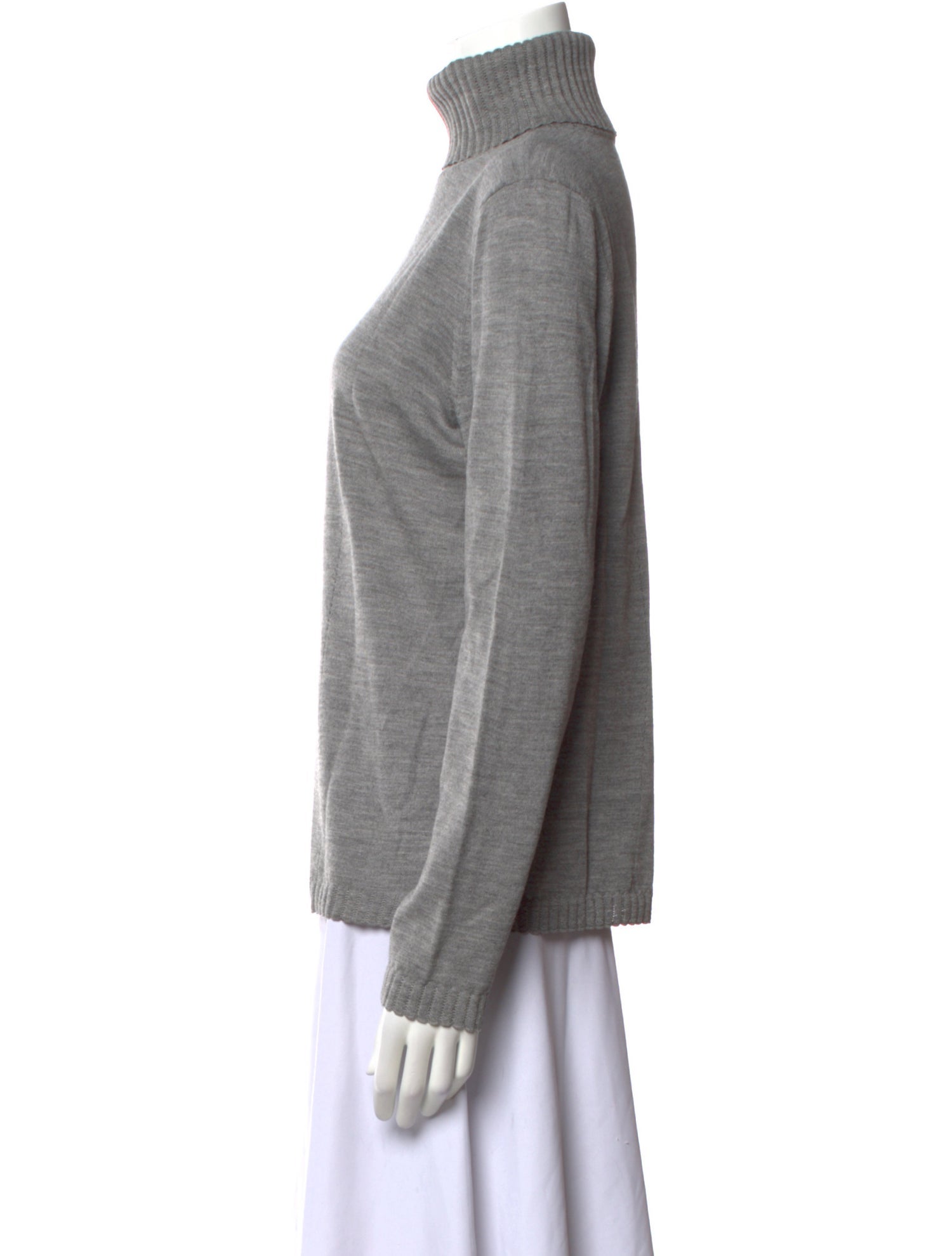 Escada Virgin Wool Turtleneck Sweater