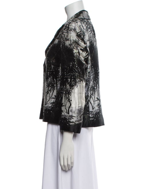 Escada Silk Printed Blazer